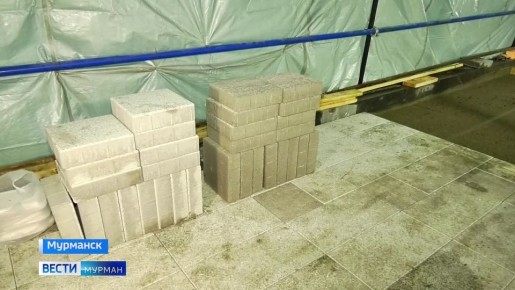 В Мурманске продолжается реконструкция улицы Ленинградской