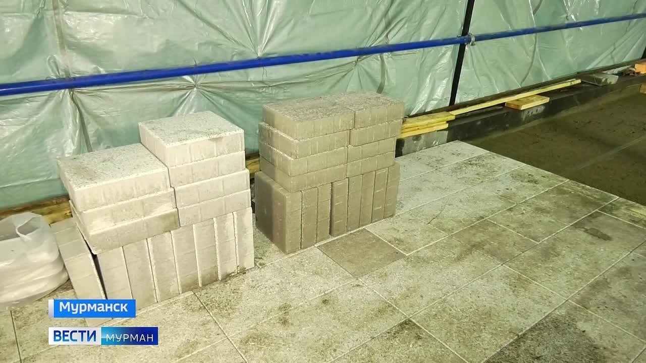 В Мурманске продолжается реконструкция улицы Ленинградской