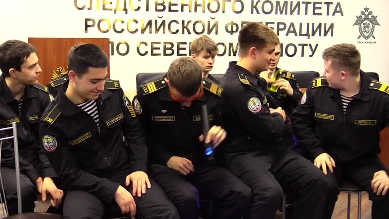 Военные следователи Северного флота провели для кадет занятие по криминалистике