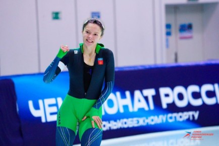 Заполярная конькобежка стала чемпионкой России