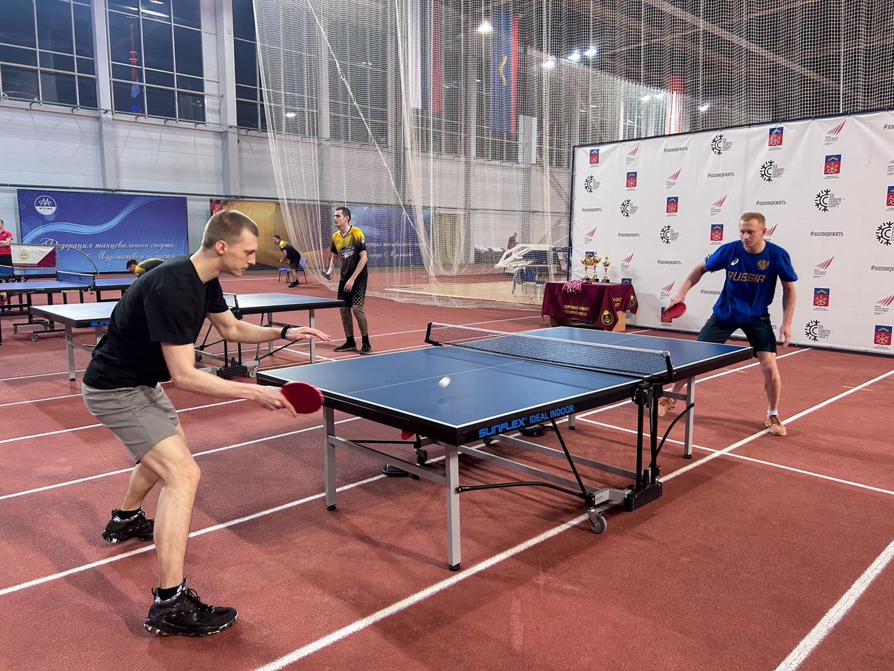 В Мурманске завершился первый в истории чемпионат Северного флота по настольному теннису