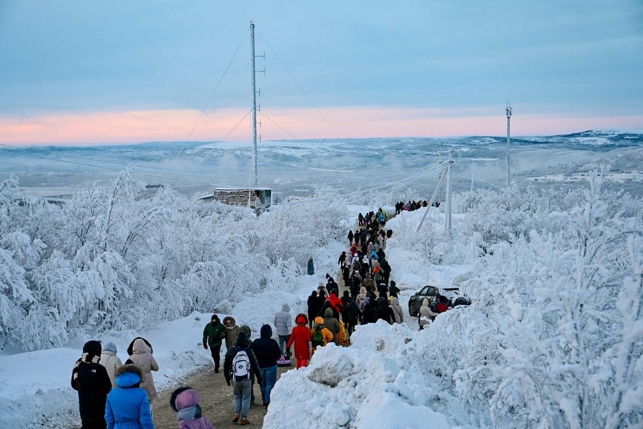3200 человек встретили первый рассвет в Мурманске! 3200 человек встретили первый рассвет в Мурманске!