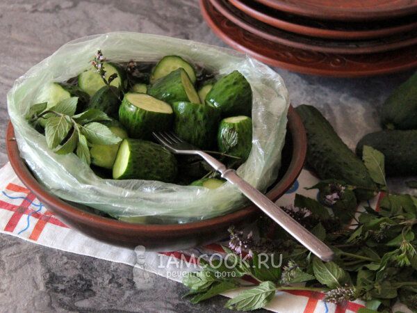Невероятно вкусные малосольные огурцы: простой рецепт с мятой
