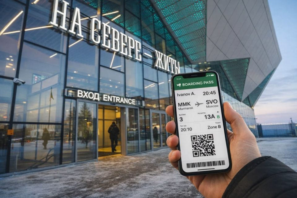 Электронные посадочные заработали в аэропорту Мурманска