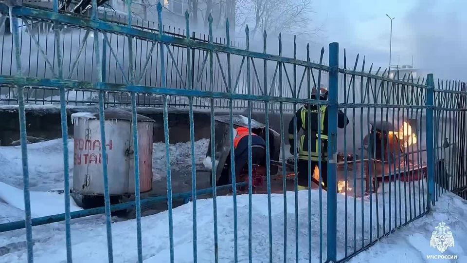 В Мурманске ликвидирован пожар