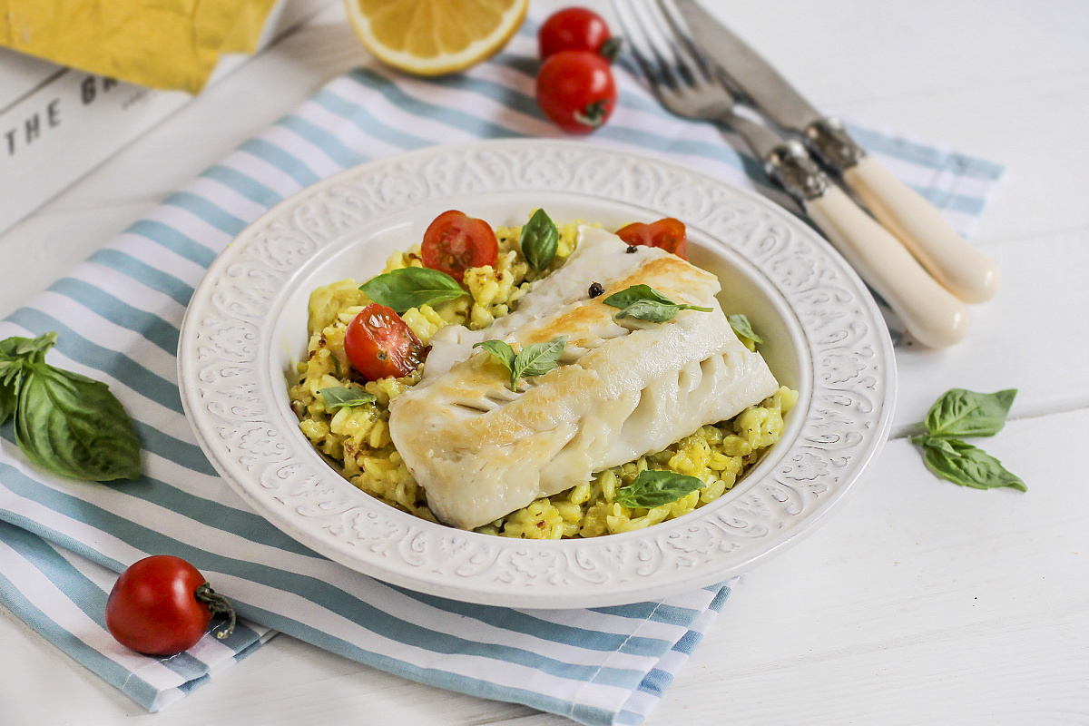 Ризотто с киноа и треской: освежающий взгляд на классическое блюдо