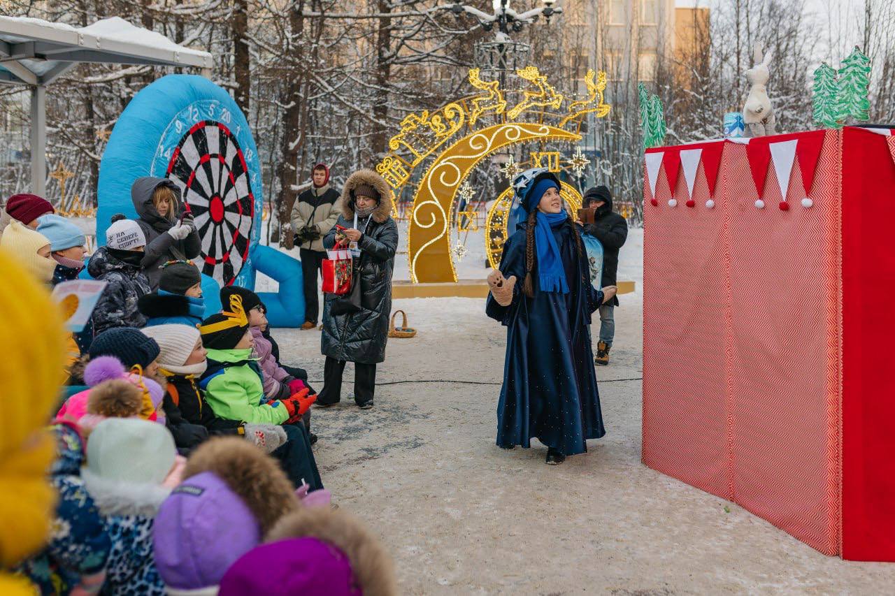 Мурманск отметил возвращение солнца Мурманск отметил возвращение солнца