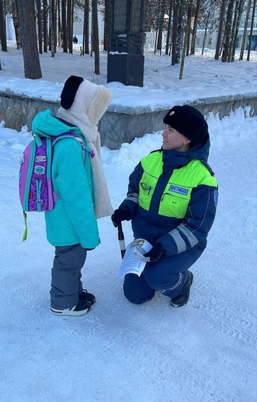 В Полярнозоринском районе сотрудники Госавтоинспекции провели профилактические акции, направленные на обеспечение безопасности пешеходов на дорогах города