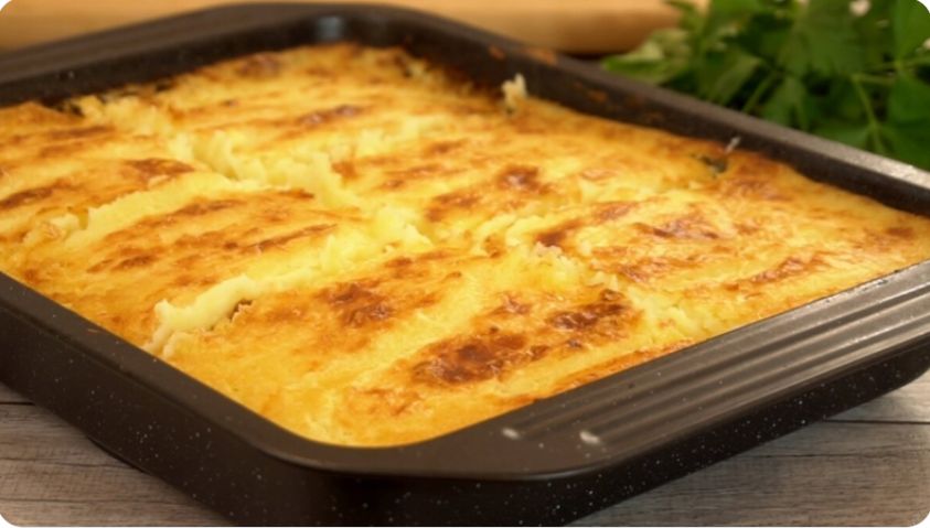 Ужасно вкусная картофельная запеканка: от которой невозможно устоять