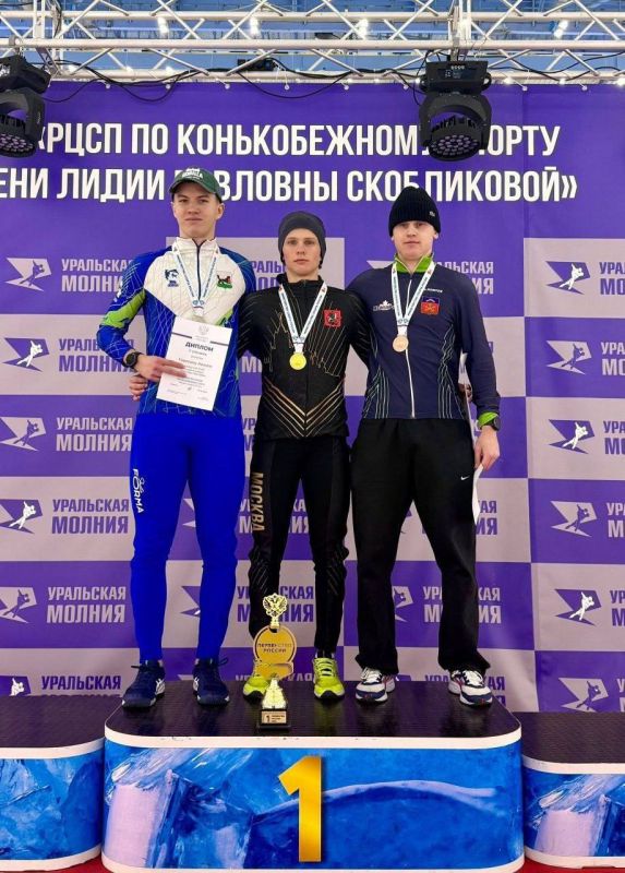 Мурманчанин – в тройке лучших конькобежцев страны
