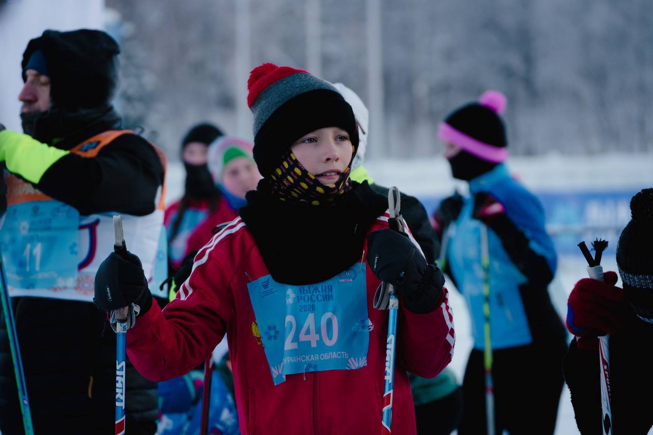 «Лыжня России – 2026»: более 230 северян вышли на старт традиционной гонки в Долине Уюта «Лыжня России – 2026»: более 230 северян вышли на старт традиционной гонки в Долине Уюта
