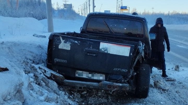 В лобовом столкновении на подъезде к дороге Кола — Мурмаши пострадал человек
