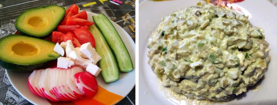 Авокадо: идеальный завтрак и легкий салат на каждый день