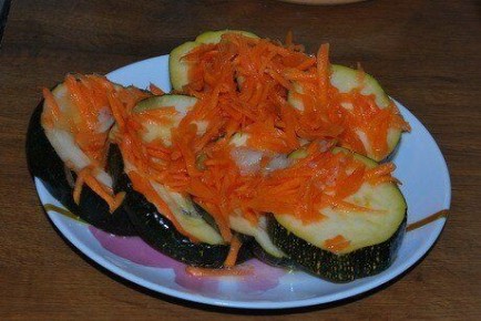 Кабачки в маринаде: Быстрый рецепт на одну ночь