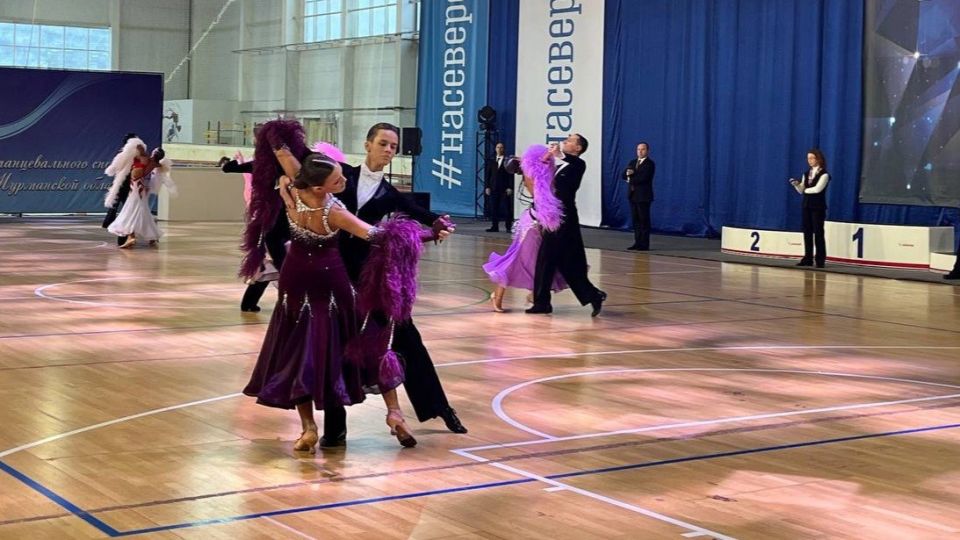 Областные соревнования по танцевальному спорту завершились в Мурманске