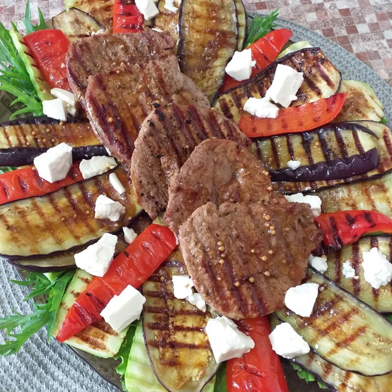 Вкусные овощи на гриле с фетой: идеальный гарнир для дачи и пикника