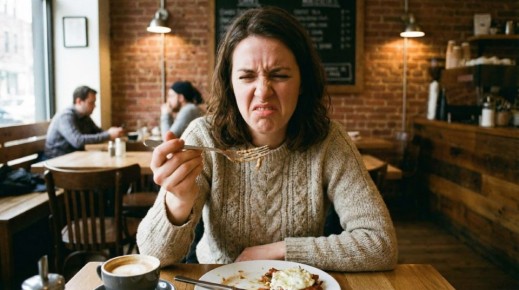 Как поступить, если в кафе подали грязные приборы