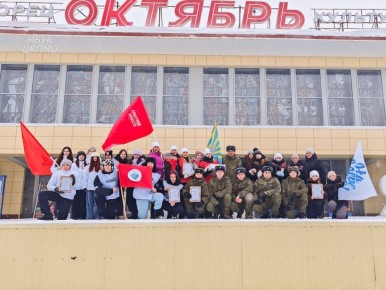 В Заполярном прошла военно-спортивная игра «Зарница: Снежный бум», посвященная Дню защитника Отечества