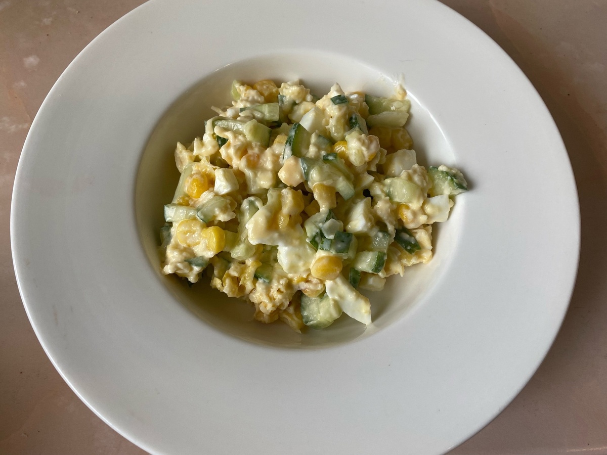 Быстрый и вкусный перекус: салат, который не оставит вас равнодушным