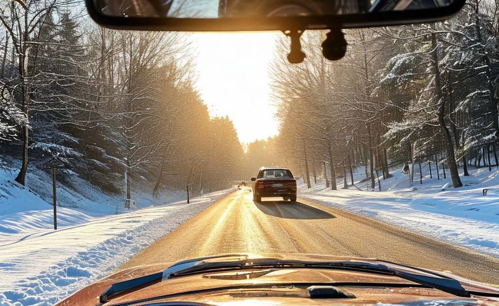 Госавтоинспекция Мурманской области предупреждает водителей об опасности яркого солнца