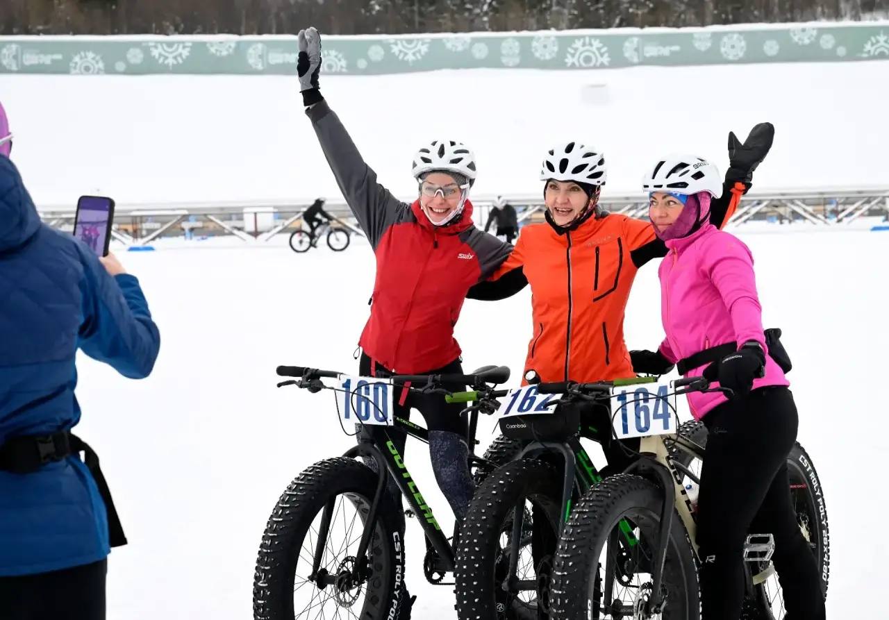 Велосипедный марафон на фэтбайках открыл соревновательную программу Праздника Севера–2026