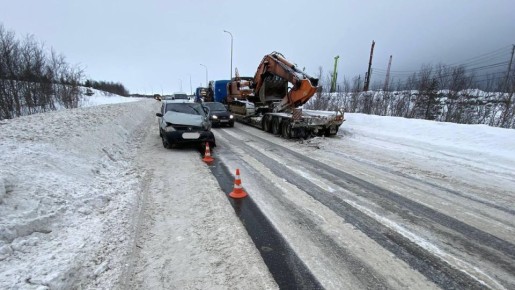 За сутки в Мурманской области один человек пострадал в аварии