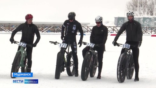 В мурманской Долине уюта соревновались фэтбайкеры