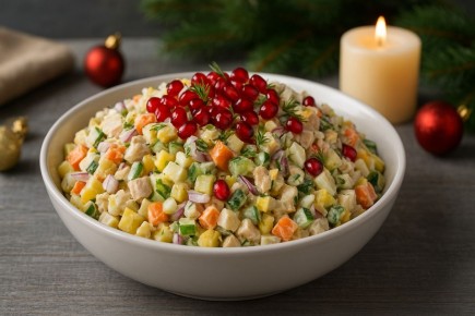 Салат «Гранатовый Бриз»: как сделать блюдо, которое приведет в восторг ваших гостей