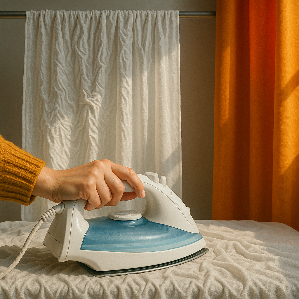 Занавески, которые гладятся сами по себе?