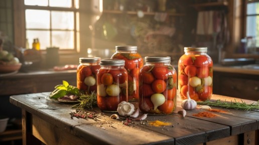 Гениальный способ сохранить помидоры с луком: рецепт, который исчезает с стола быстрее всего