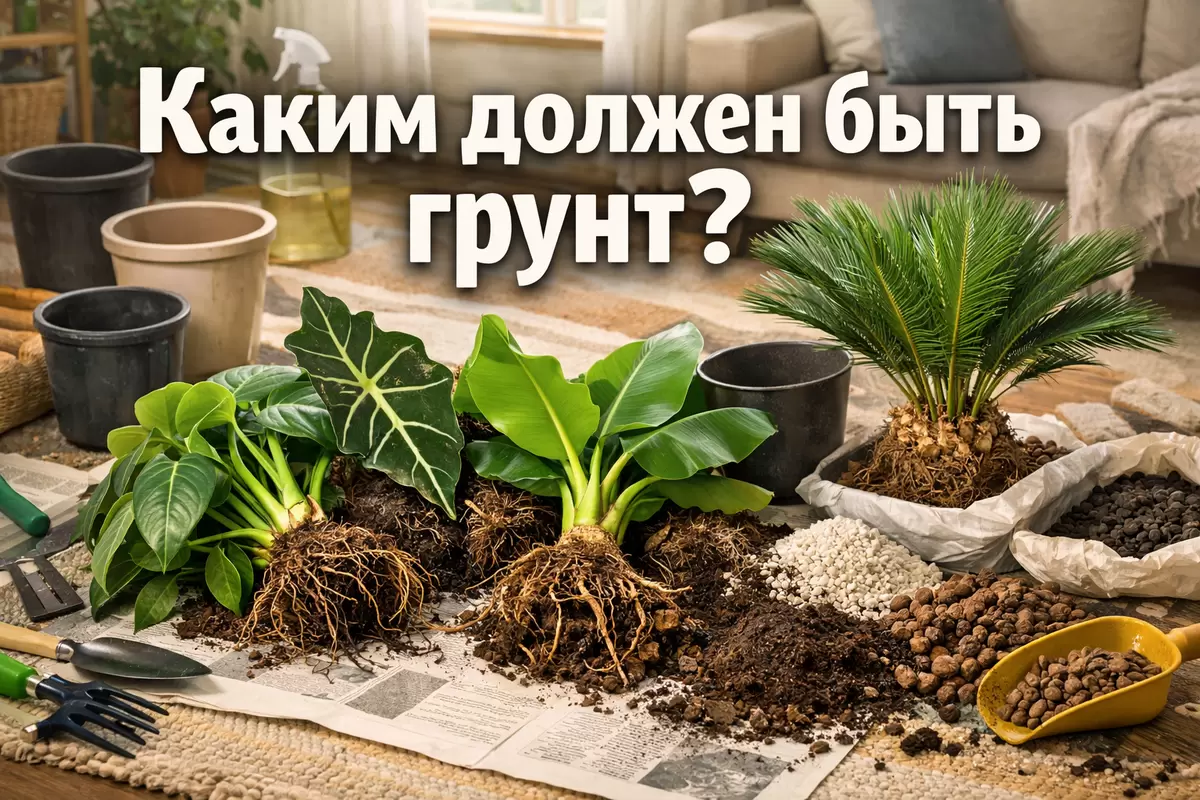 Какой грунт на самом деле нужен для растений: мифы и реальность