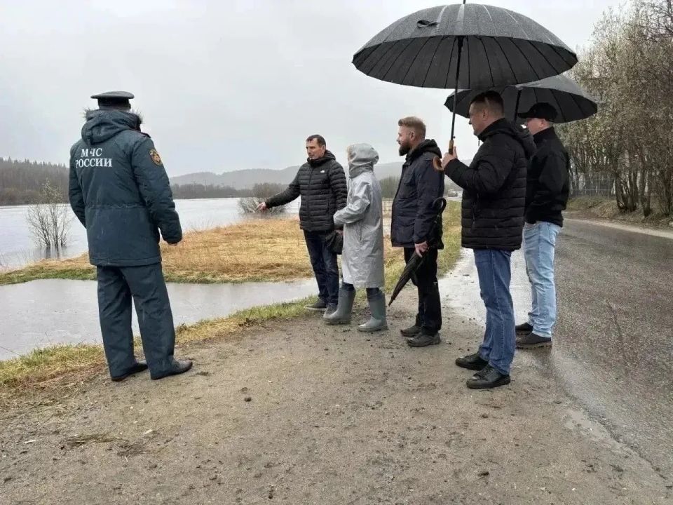 В Кольском округе дожди вызвали паводок В Кольском округе дожди вызвали паводок