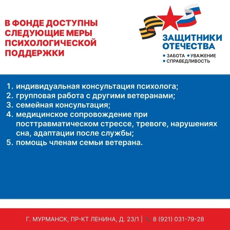 Как организована психологическая помощь для ветеранов СВО и членов их семей в фонде «Защитники Отечества»? Как организована психологическая помощь для ветеранов СВО и членов их семей в фонде «Защитники Отечества»?