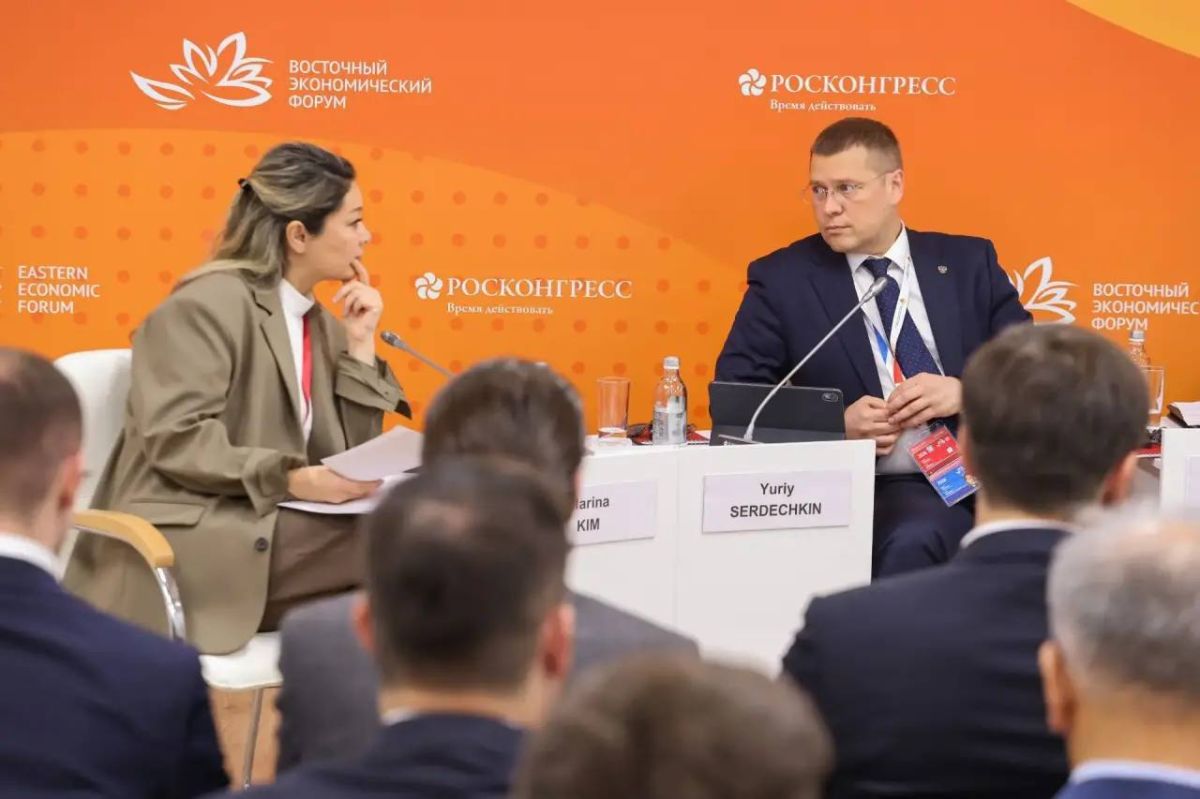Юрий Сердечкин: ВЭФ-2026: на сессии «Северный завоз: цифровизация и доступность» обсудили, как выстроена система доставки жизненно важных грузов в регионы Арктики и Дальнего Востока Юрий Сердечкин: ВЭФ-2026: на сессии «Северный завоз: цифровизация и доступность» обсудили, как выстроена система доставки жизненно важных грузов в регионы Арктики и Дальнего Востока