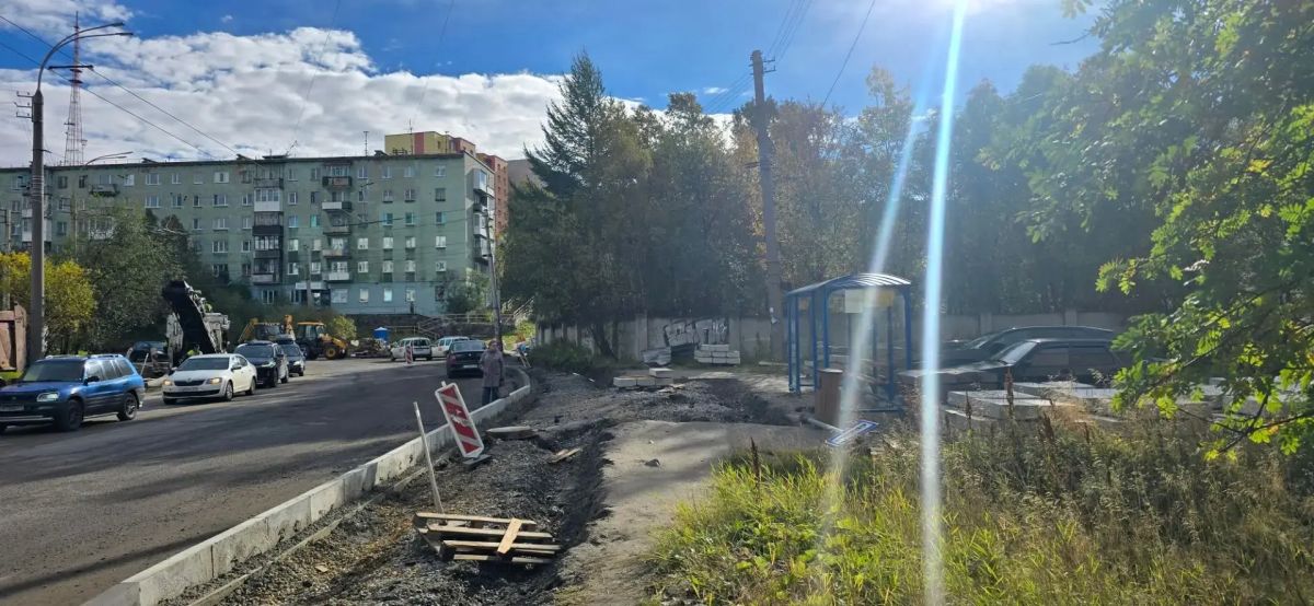На улице Академика Павлова и Радищева кипят работы! На улице Академика Павлова и Радищева кипят работы!