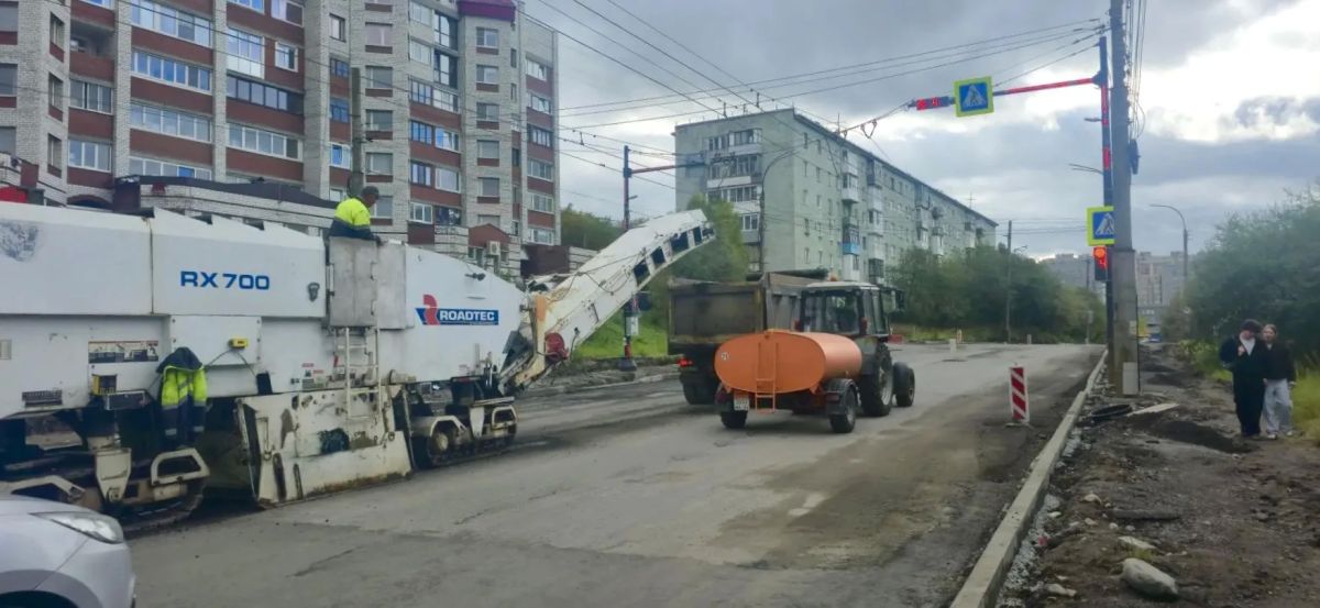 На улице Академика Павлова и Радищева кипят работы! На улице Академика Павлова и Радищева кипят работы!