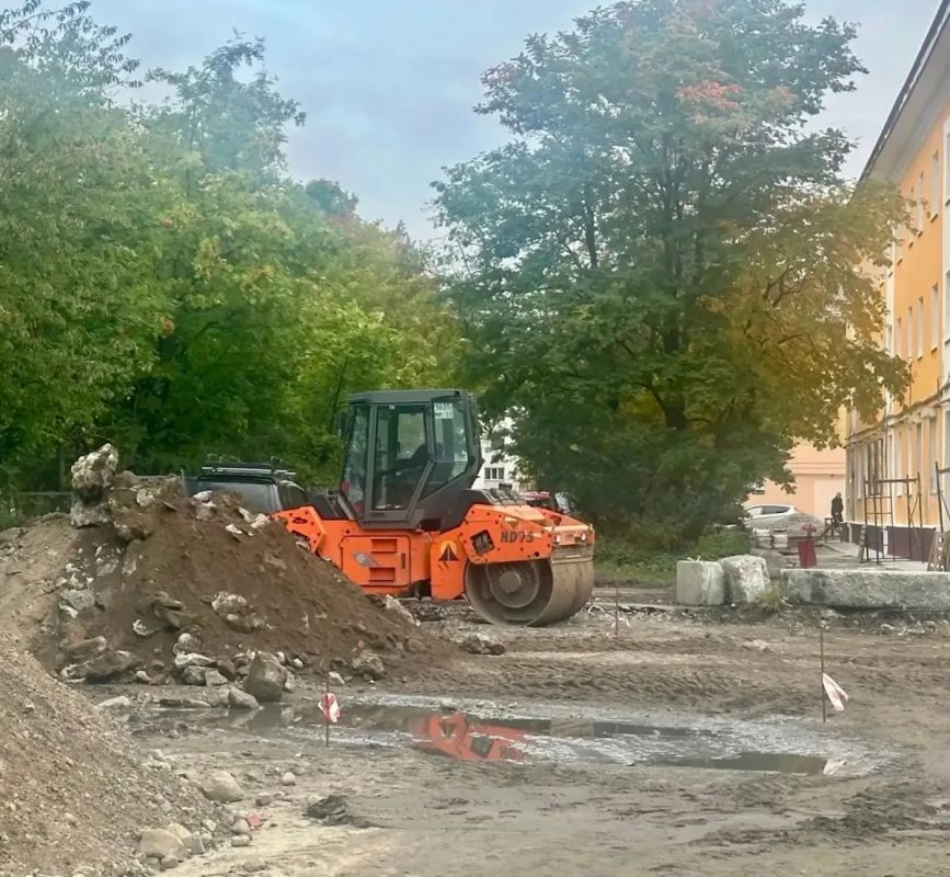 В Мурманске продолжается дорожная кампания В Мурманске продолжается дорожная кампания