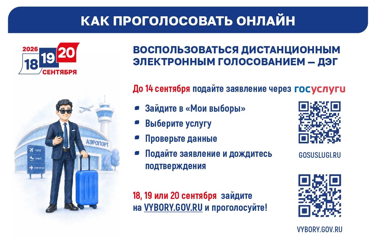 Выборы — 2026: полезная информация Выборы — 2026: полезная информация