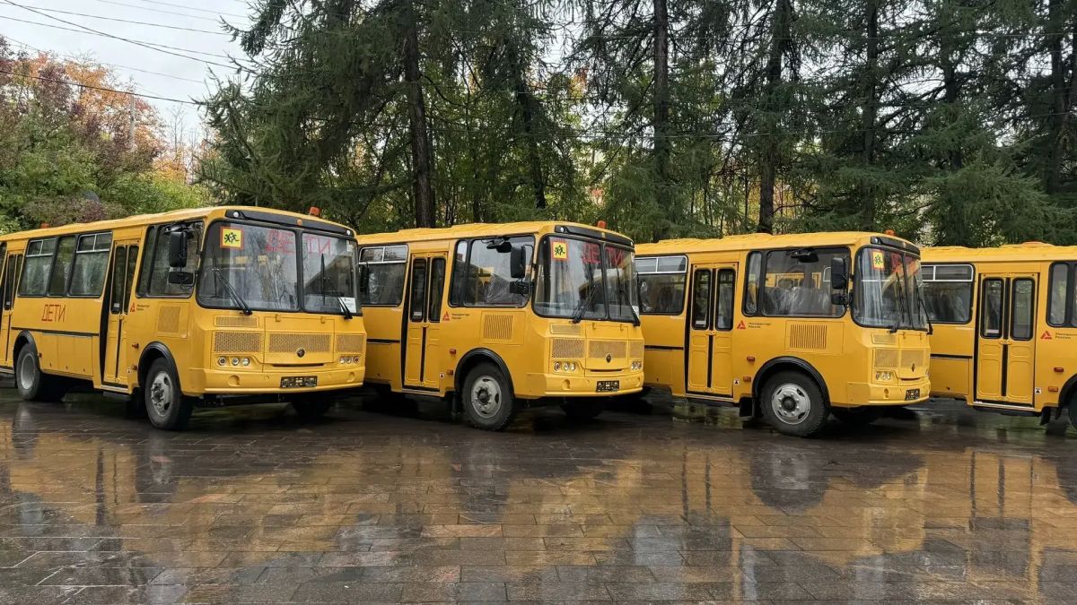 Муниципалитеты Мурманской области получили 7 новых школьных автобусов Муниципалитеты Мурманской области получили 7 новых школьных автобусов