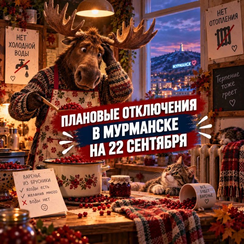 Плановые отключения в Мурманске