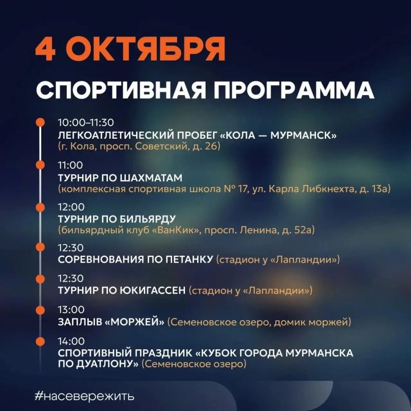 День города Мурманска: куда пойти и чем заняться 4 октября День города Мурманска: куда пойти и чем заняться 4 октября