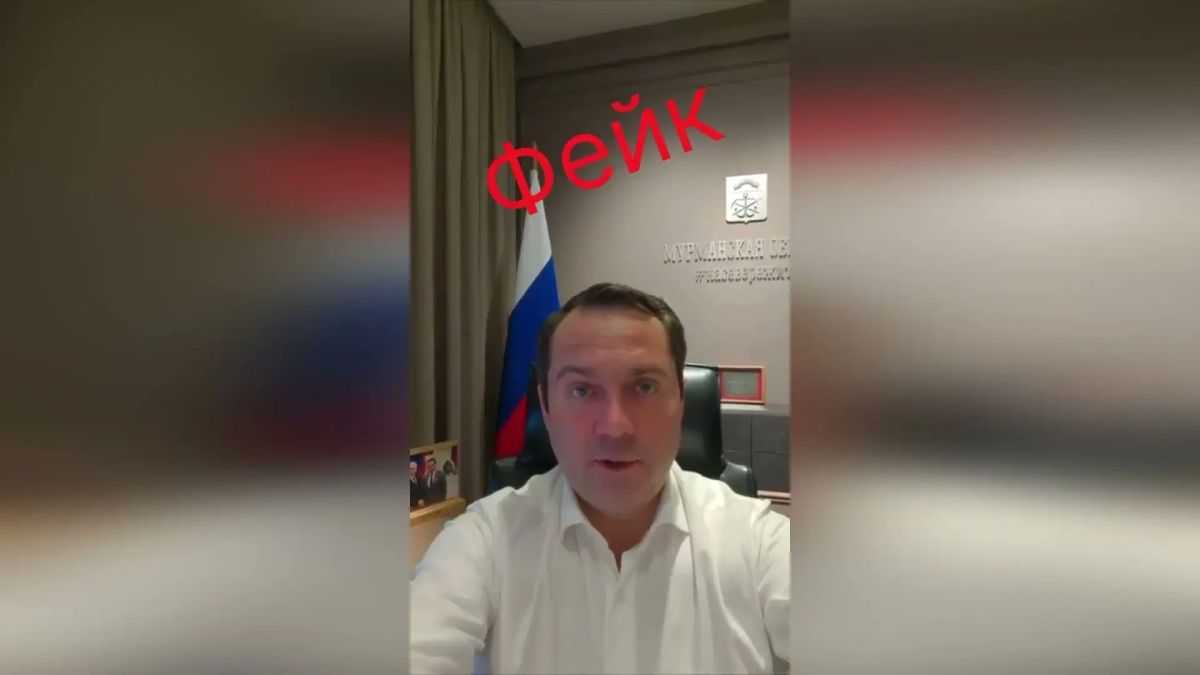 В соцсетях появилось фейковое видео якобы с участием губернатора Мурманской области Андрея Чибиса об остановке работы порта Мурманск и усилении ПВО