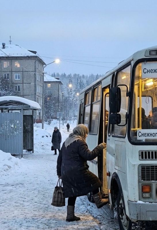 В Снежногорске отменили автобусный маршрут до Мурманска