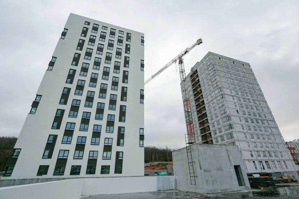 В строящихся домах Мурманской области распродано больше половины квартир В строящихся домах Мурманской области распродано больше половины квартир