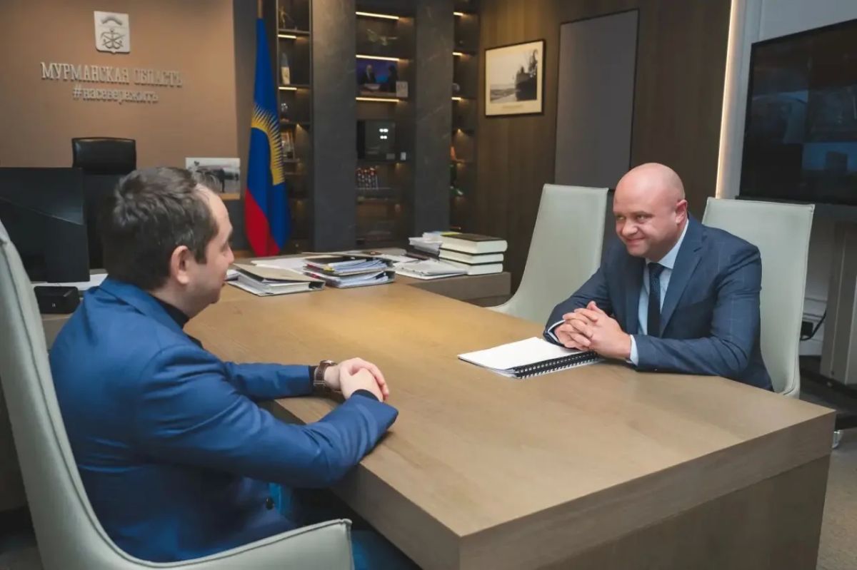 Андрей Чибис: Провели встречу с главой Заозерска Ярославом Мельником и подвели итоги первых месяцев его работы