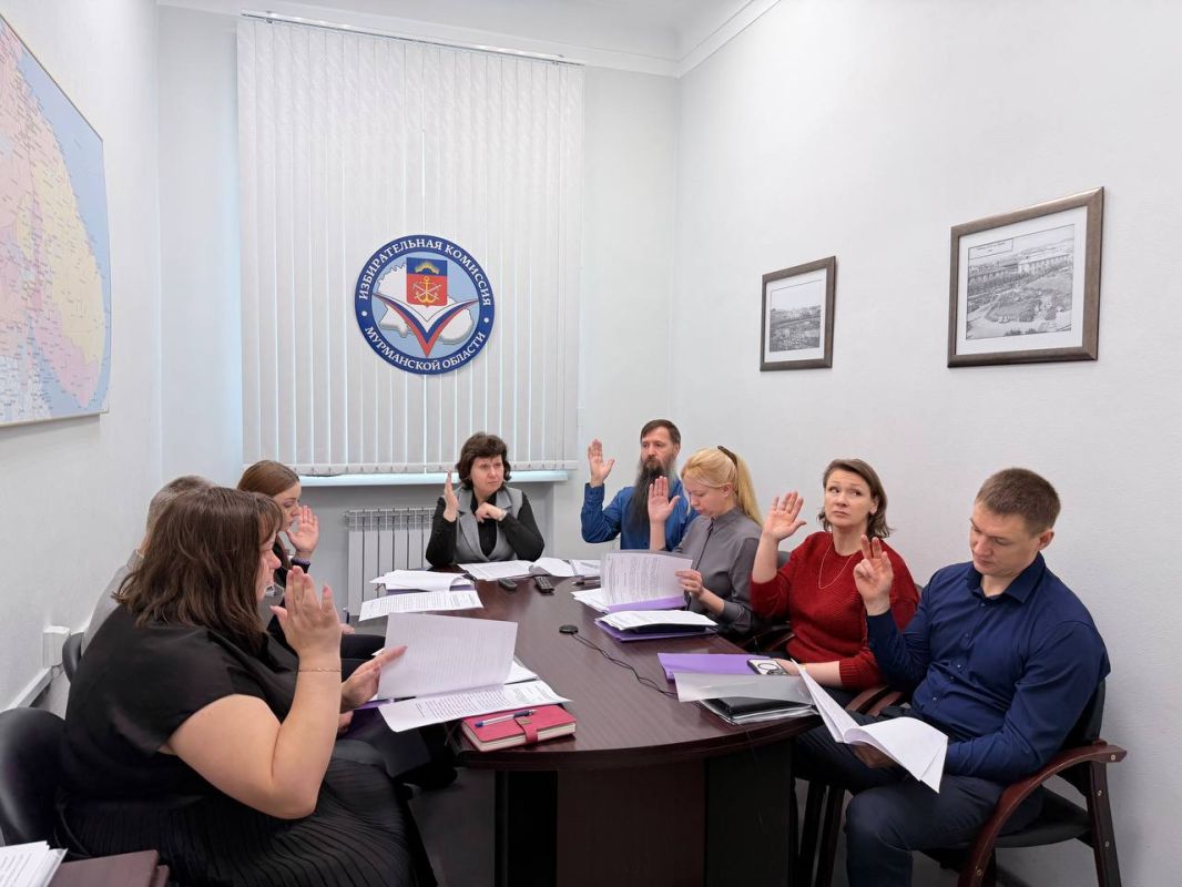 Проведено заседание Контрольно-ревизионной службы при Избирательной комиссии Мурманской области