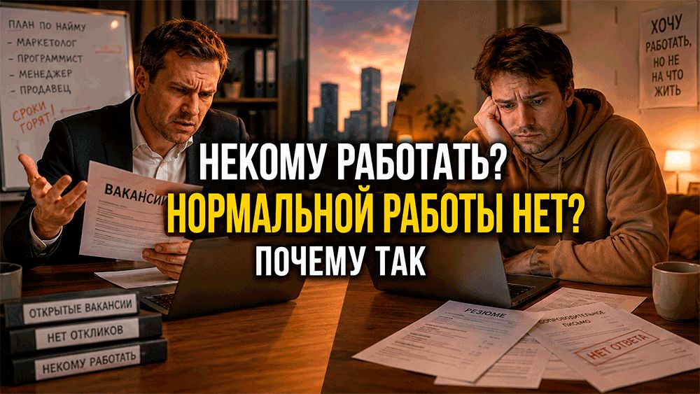 Кадровый парадокс: почему компании ищут сотрудников, а соискатели месяцами ждут ответа