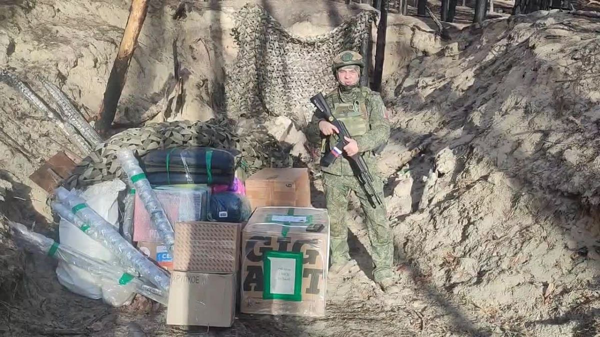 «Посылка с Севера дошла»: бойцы 350-го полка передают весточку в родное Заполярье