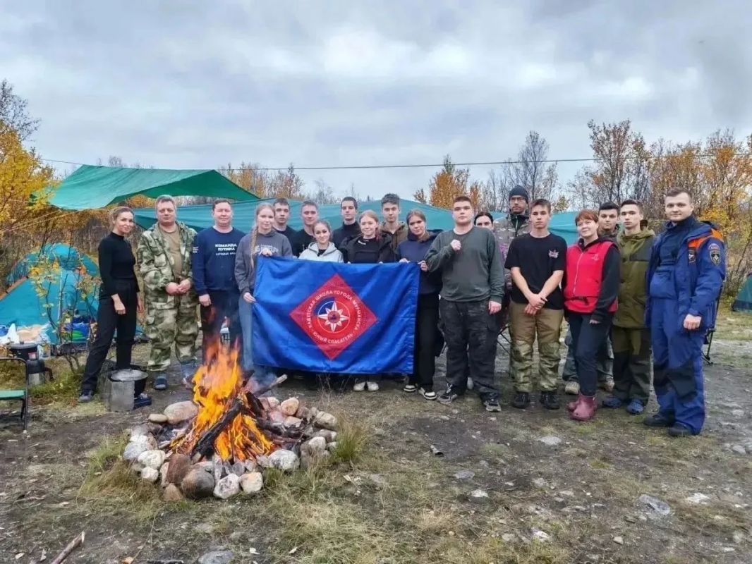 Мурманские кадеты прошли по пути защитников Заполярья в Печенгском округе